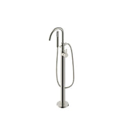 Ultra Faucets Euro 1-Handle Brushed Nickel Fixed Mount Tub Faucet