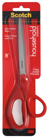 3M 1408 8" Household Scissors                                                                                                                         