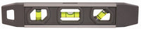 Magnetic Torpedo Level, 3 Vials, 9-In.