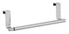 Interdesign 29360 17 Brushed Stainless Steel Forma Over The Cabinet Expandable Towel Bar