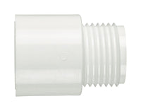 Lasco Schedule 40 3/4 in. MHT X 3/4 in. D Slip PVC Hose Adapter