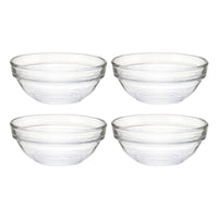 Gemco 5078582 2 Oz Glass Condiment Bowls 4 Count (Pack of 6).