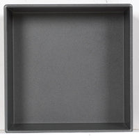 Chicago Metallic  9 in. W x 9 in. L Cake Pan  Gray