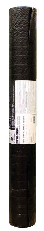 National Nail  Stinger  48 in. W x 250 ft. L Polypropylene  Roofing Paper  2 lb. Black