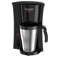 Black+Decker 15 oz Black/Silver Coffee Maker