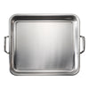 16.5 in Prima Stainless Steel Roasting Pan - Includes Basting Grill