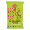 Angie's Kettle Corn Boom Chicka Pop Salted Caramel Popcorn - Case of 12 - 6 oz.