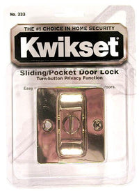 Kwikset 93330-017 Pocket Door Locking Pull