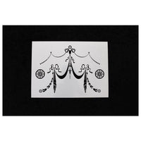 Amy Howard at Home 17.5 in. W x 22 in. L Furniture Stencil (Pack of 4)