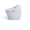 TOTO® WASHLET® G400 Bidet Seat with Integrated Dual Flush 1.28 or 0.9 GPF Toilet with PREMIST, Cotton White - MS920CEMFG#01