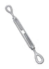 National Hardware Galvanized Silver Steel Turnbuckle 1 pk (Pack of 25)