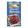 Westbrae Foods Organic Kidney Beans - Case of 12 - 25 oz.