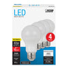 Feit Electric A19 E26 (Medium) LED Bulb Daylight 40 Watt Equivalence 4 pk