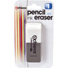 Officemate Gray/White Pencil and Ink Eraser 1 pk