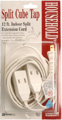 Coleman Cable 94188901 Split Cube Tap Extension Cord