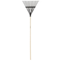 Truper 59 in. L x 18 in. W Steel Rake Wood (Pack of 6)