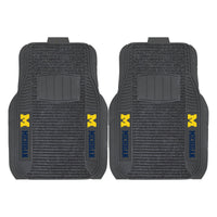 University of Michigan 2 Piece Deluxe Car Mat Set