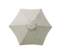 Living Accents Umbrella 1-1/2" D Polyester Natural Color