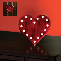 Sylvania  Valentines Day  Tabletop Decoration  Metal  1 pk