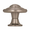 Amerock  Allison  Round  Cabinet Knob  1-3/16 in. Dia. 1-1/16 in. Satin Nickel  1 pk