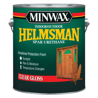 Minwax Helmsman Gloss Clear Oil-Based Spar Urethane 1 gal (Pack of 2)