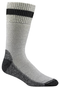 Diabetic Socks, Thermal, Gray & Black, Men's Medium