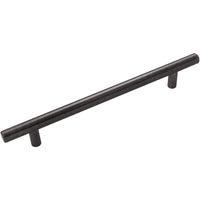 Hickory Hardware Contemporary Bar Cabinet Pull 3 in. Brushed Black Nickel 1 pk (Pack of 10)