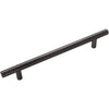 Hickory Hardware Contemporary Bar Cabinet Pull 3 in. Brushed Black Nickel 1 pk (Pack of 10)