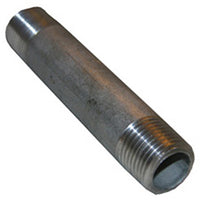 Stainless Steel Pipe Nipple, 1/2 x 4-In.