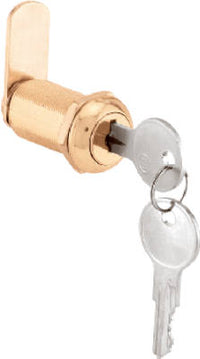 1-3/8-Inch Brass Drawer/ Cabinet Lock