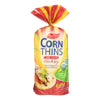 Real Foods Organic Corn Thins - Soy and Linseed - Case of 6 - 5.3 oz.