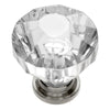 Hickory Hardware HH74689-CA14 1-1/4" Crysacrylic Polished Nickel  Crystal Palace Cabinet Knob