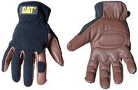 Cat Gloves CAT012216L Large Brown Deerskin & Spandex Gloves