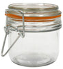 Anchor Hocking 98906 7.4 Oz Glass Heremes Clamp Jar