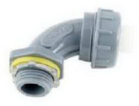 Halex 3/4 in. D PVC 90 Degree Connector For Liquid Tight 1 pk