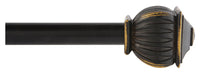 Kenney Oil Rubbed Bronze Beckett Cafe Curtain Rod 28 in.   L X 48 in.   L