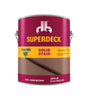 Superdeck Cool Feel Solid Cabin Brown Acrylic Deck Stain 1 gal. (Pack of 4)