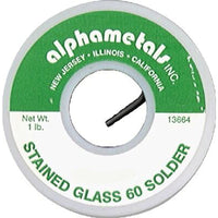 Alpha Metals 16 oz. Solid Wire Solder 0.125 in. Dia. Tin/Lead 60/40 1 pc.