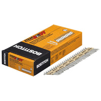 Bostitch 1-1/2 in. 10 Ga. Straight Strip Nails Smooth Shank 500 pk