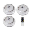 Puck Light Remote Wh 3Pk