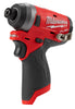 Milwaukee M12 Fuel 12 V Cordless Brushless Impact Driver Bare Tool 1300 in-lb