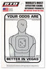 Ready to Defend English White Security Window Decal 5 in. H x 3.75 in. W (Pack of 12)