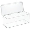 InterDesign 67530 5.5" X 13.3" X 5" Clear Kitchen Binz Stackable Storage Box With Lid (Pack of 6)