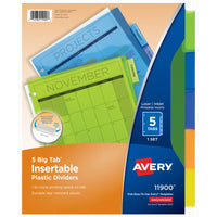 Avery Big Tab Assorted Binder Dividers 1 pk