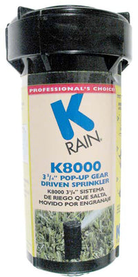 K Rain 81031 K8000 3-3/4" Pop-Up Gear Drive Sprinkler