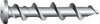 Hillman 3/16 in. Dia. x 1-1/4 in. L Stainless Steel Pan Head Walldog Screw & Anchor 4 pk (Pack of 10)