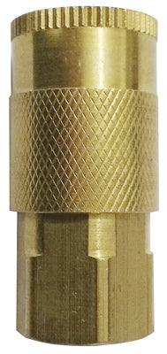 I/M Industrial Coupler, 3/8 x 3/8-In. FNPT