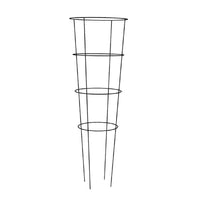 Tomato Cage, Heavy-Duty, Black Steel, 16 x 54-In. (Pack of 30)