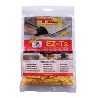 T-babys EZ-Ts 0.25 in. H x 0.25 in. W x 1.25 in. L Plastic Tile Spacer 100 pk