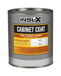 Insl-X Cabinet Coat Semi-Gloss White Tint Base Urethane Acrylic Enamel Cabinet and Trim Paint (Pack of 4)